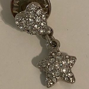 Beautiful heart and star pin